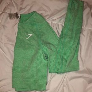 Mint Vital Seamless Crop Top